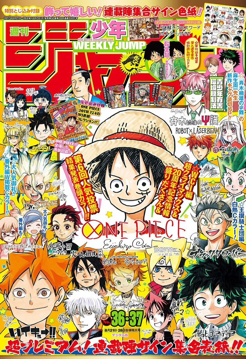 Weekly Shonen Jump n°36-37 2017